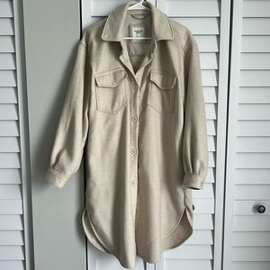 A&F long shacket